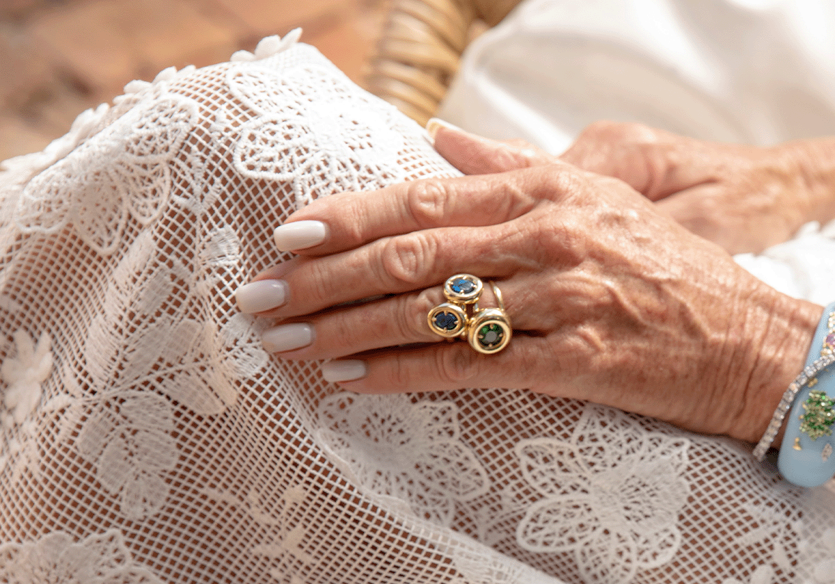 Shannon Green Rings