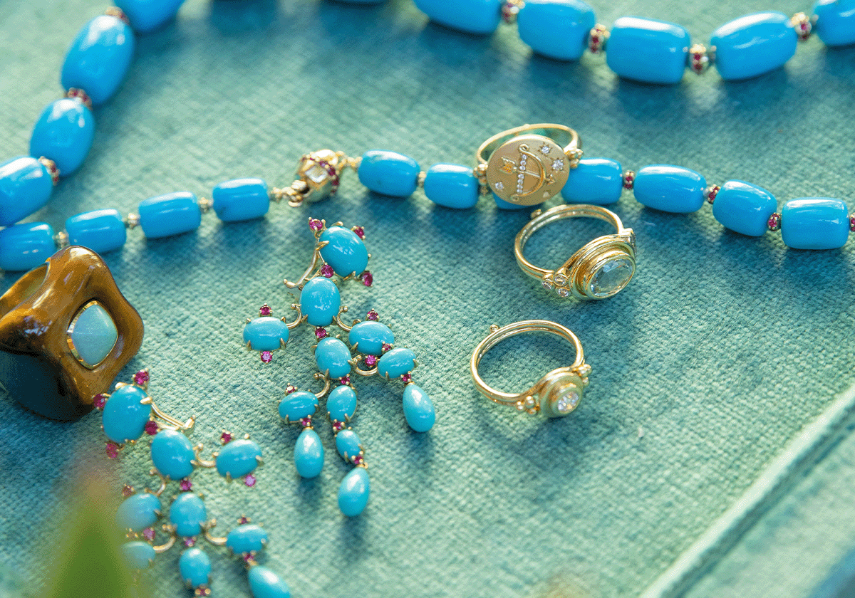 Shannon Green Rings